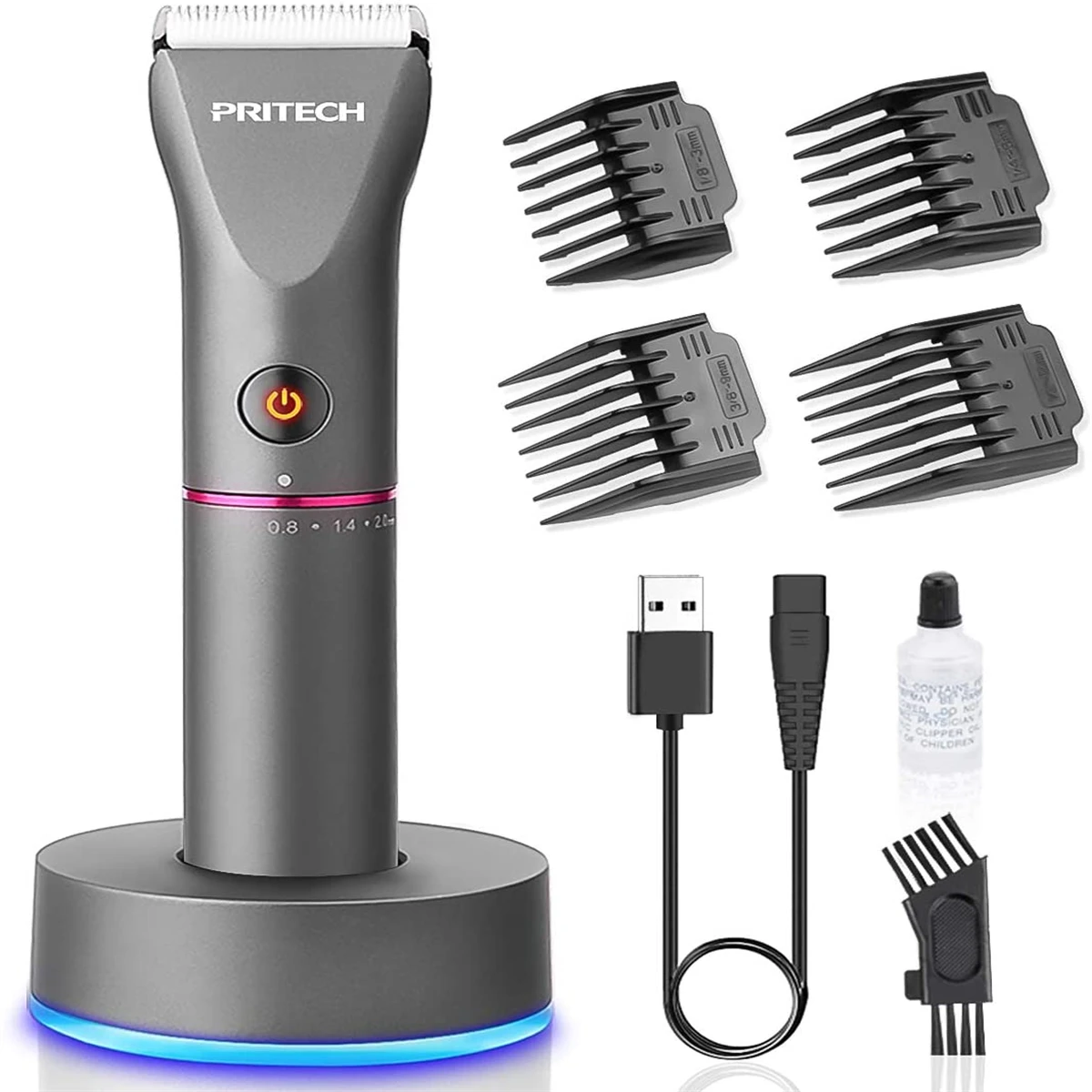 Professional Rechargeable Portable Hair Clipper Anti-scratch Waterproof Cordless Ceramic Titanium Blades shaver with 4 Combs
Professional Rechargeable Portable Hair Clipper Anti-scratch Waterproof Cordless Ceramic Titanium Blades shaver with 4 Combs