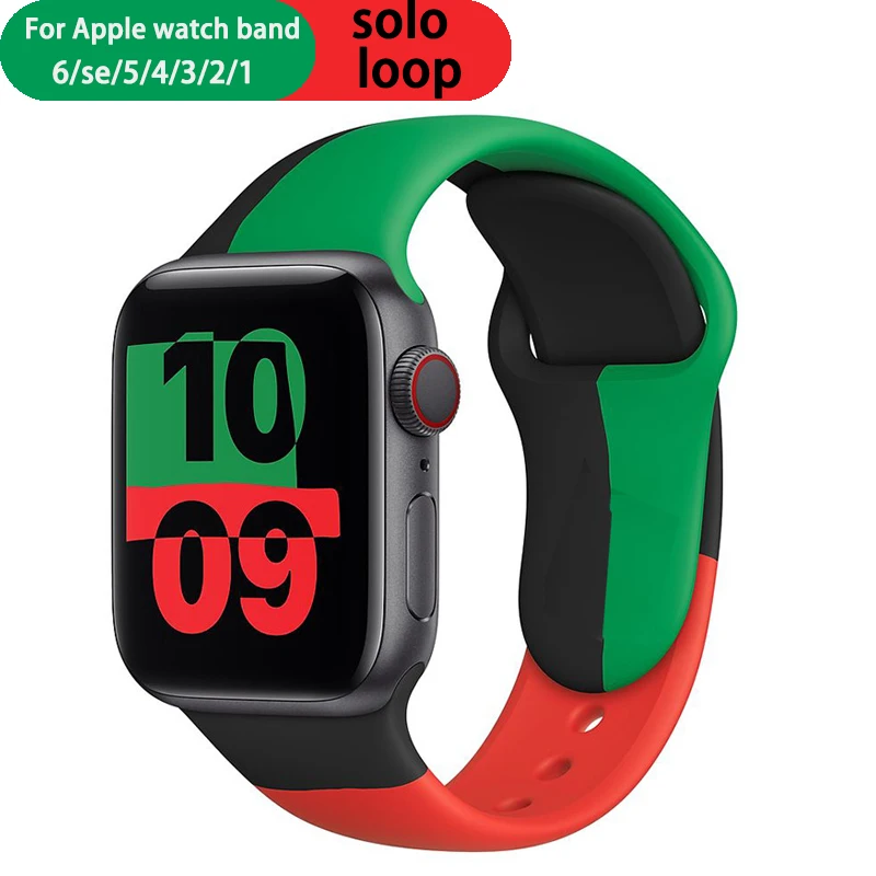 Strap For Apple Watch band 44mm 40mm for iwatch Bracelet series 6 se 5 4 3 2 1 42mm 38mm correa pulseira watchband silicone loop
Strap For Apple Watch band 44mm 40mm for iwatch Bracelet series 6 se 5 4 3 2 1 42mm 38mm correa pulseira watchband silicone loop