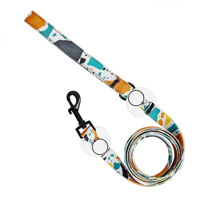 Polyester Graffiti Printed Washable Comfortable Set Pet Collars And Leashes Dog Leash Pet Collars For Hot Sale
Polyester Graffiti Printed Washable Comfortable Set Pet Collars And Leashes Dog Leash Pet Collars For Hot Sale