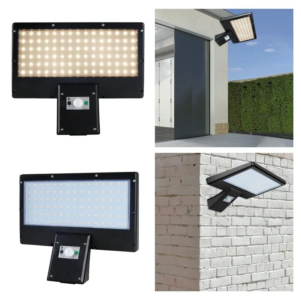 Outdoor 90 LED Solar Light With Motion Sensor Waterproof Sunlight Powered Solar Lamp For Garden Decoration Wall Lamp
Outdoor 90 LED Solar Light With Motion Sensor Waterproof Sunlight Powered Solar Lamp For Garden Decoration Wall Lamp