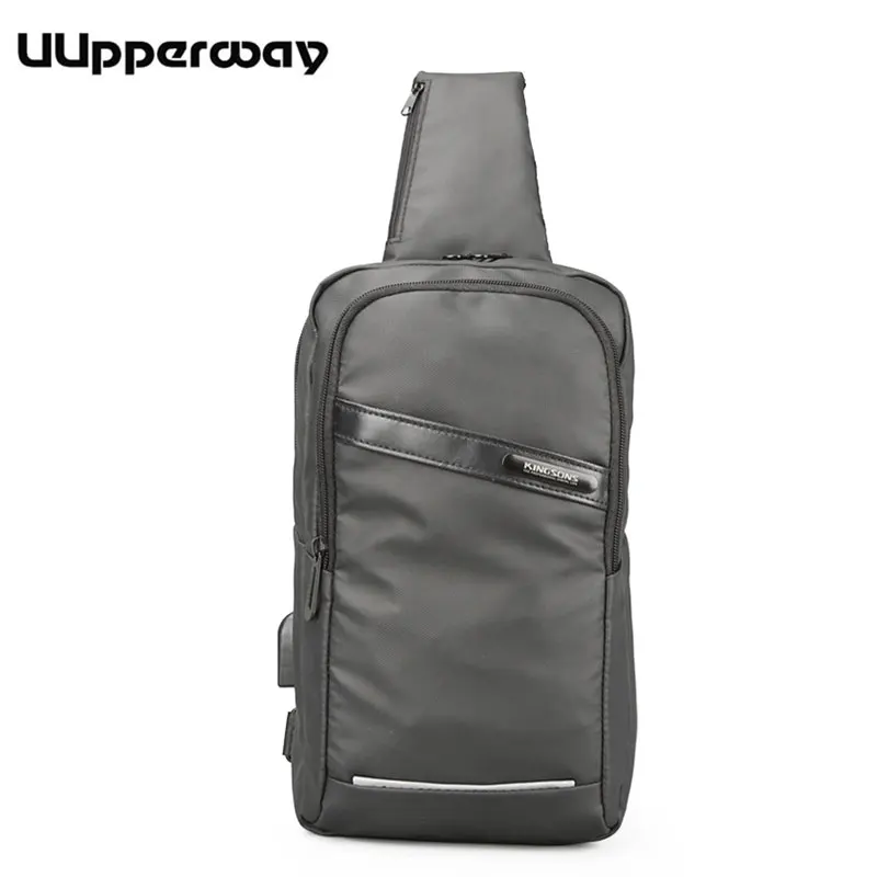Fashion Men Sling Chest Bag 2019 Business Work Chest Pack Black 9.7" USB Charging Belt Cross Body Shoulder Pouch Purse Antitheft
Fashion Men Sling Chest Bag 2019 Business Work Chest Pack Black 9.7" USB Charging Belt Cross Body Shoulder Pouch Purse Antitheft