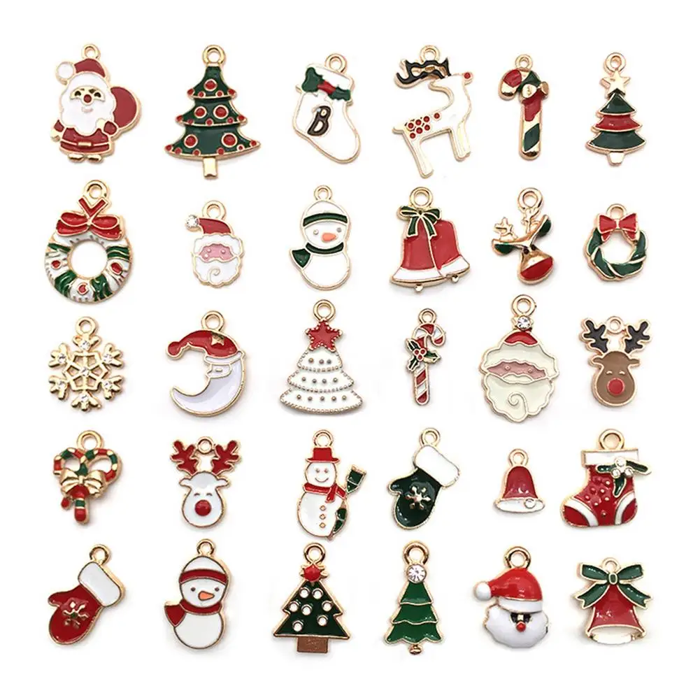 30Pcs Christmas Enamel Charm Pendants Delicate Christmas Tree Decorations With Santa Claus Reindeer Snowman Christmas Pendant Ch
30Pcs Christmas Enamel Charm Pendants Delicate Christmas Tree Decorations With Santa Claus Reindeer Snowman Christmas Pendant Ch