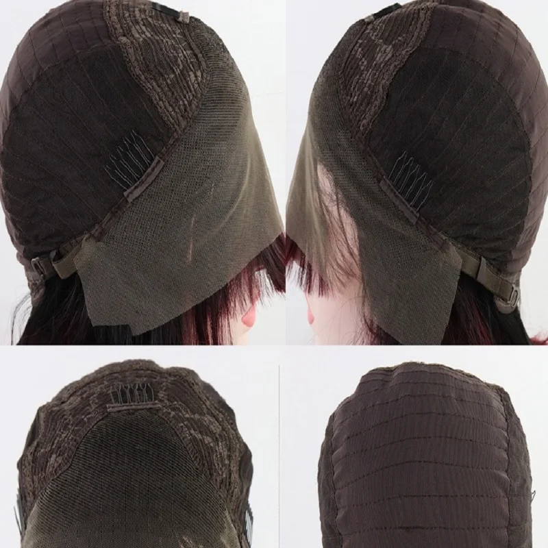 High Temperature Fiber Long Kinky Straight Hair Wigs Synthetic Lace Front Wig 1b27 Color For Women With Baby Hair
High Temperature Fiber Long Kinky Straight Hair Wigs Synthetic Lace Front Wig 1b27 Color For Women With Baby Hair