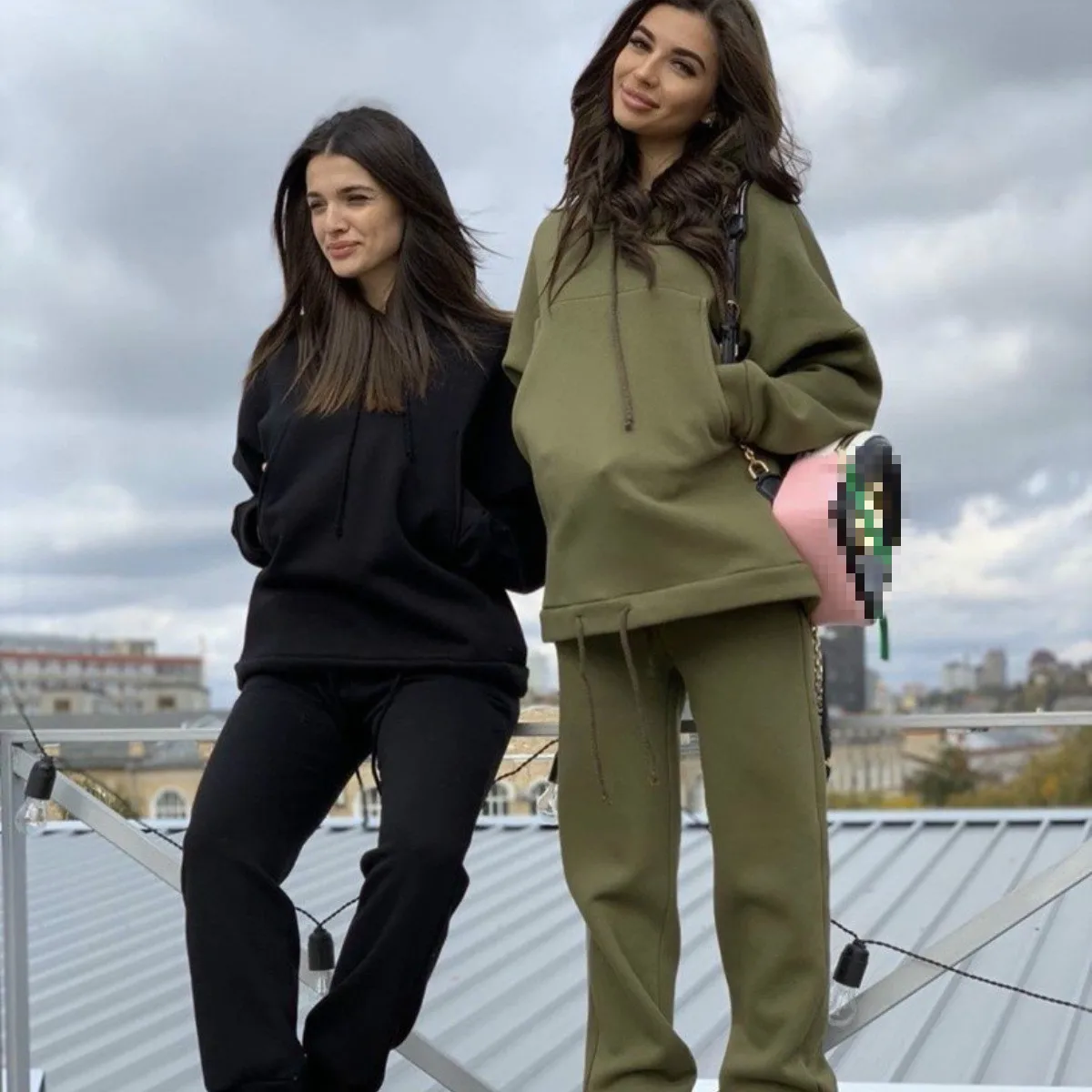 Two Piece Set Women Outfits Long Sleeve Oversized Hoodie and Pants Casual Sport Suit Women's Tracksuit Winter Clothes Moda 2020
Two Piece Set Women Outfits Long Sleeve Oversized Hoodie and Pants Casual Sport Suit Women's Tracksuit Winter Clothes Moda 2020