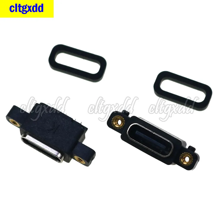 cltgxdd 1pcs USB 3.1 Type-C 6-PIN female SMD DIP connector with screw hole + waterproof ring, DIY PCB design high current fast c
cltgxdd 1pcs USB 3.1 Type-C 6-PIN female SMD DIP connector with screw hole + waterproof ring, DIY PCB design high current fast c