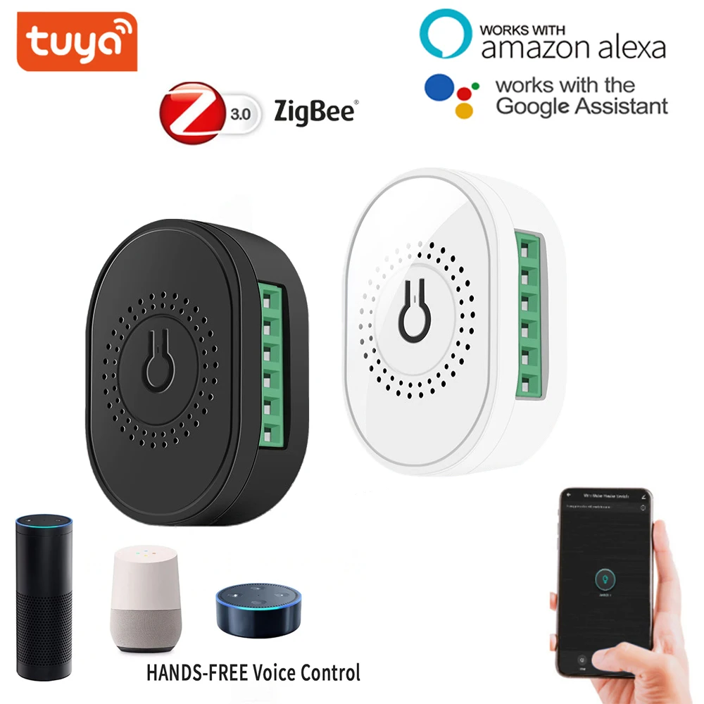 ZIGBEE MINI Wireless Smart Switch Device RF433 Gateway Hub Two-Way Remote Voice Relay Timer Control Work With Alexa Google
ZIGBEE MINI Wireless Smart Switch Device RF433 Gateway Hub Two-Way Remote Voice Relay Timer Control Work With Alexa Google