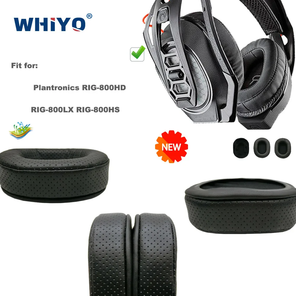 New Upgrade Replacement Ear Pads for Plantronics RIG-800HD RIG-800LX RIG-800HS Headset Parts Leather Cushion Earmuff Earphone
New Upgrade Replacement Ear Pads for Plantronics RIG-800HD RIG-800LX RIG-800HS Headset Parts Leather Cushion Earmuff Earphone