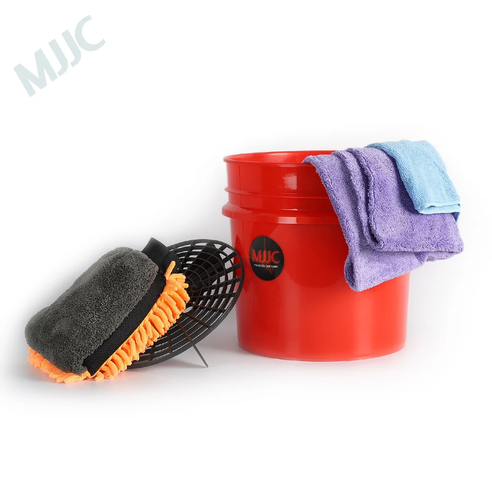 MJJC Detailing Car Wash Bucket with Grit Keeper, Wash Mitt, Towels for Interior and Paint
MJJC Detailing Car Wash Bucket with Grit Keeper, Wash Mitt, Towels for Interior and Paint