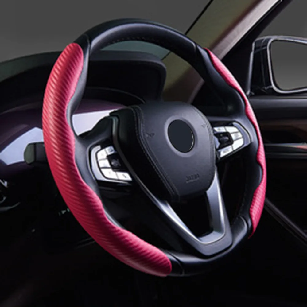 Universal Car Steering Wheel Booster Cover Protective Anti-slip Waterproof Red Carbon Fiber Look
Universal Car Steering Wheel Booster Cover Protective Anti-slip Waterproof Red Carbon Fiber Look