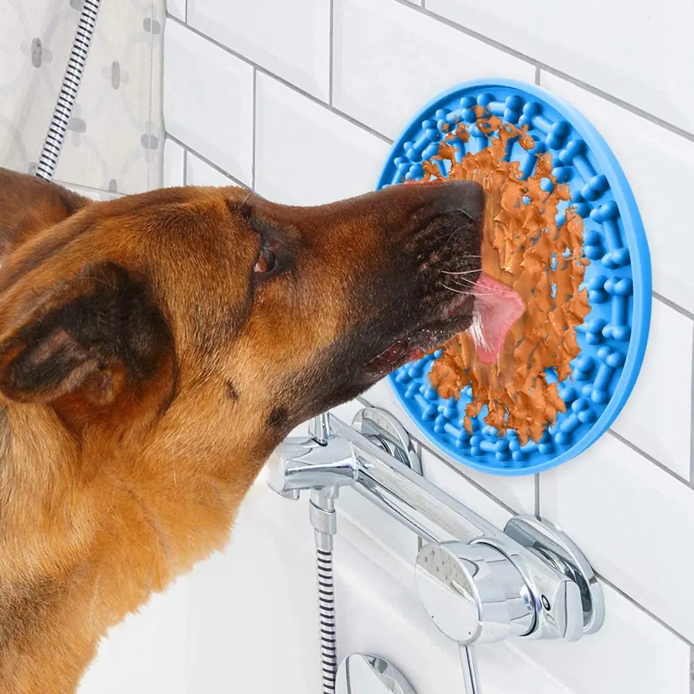 Pet Dog Lick Mat Dog Dispensing Mat Silicone Bowls Lick Mat for Pet Bathing Grooming and Dog Training Pet Supplies
Pet Dog Lick Mat Dog Dispensing Mat Silicone Bowls Lick Mat for Pet Bathing Grooming and Dog Training Pet Supplies
