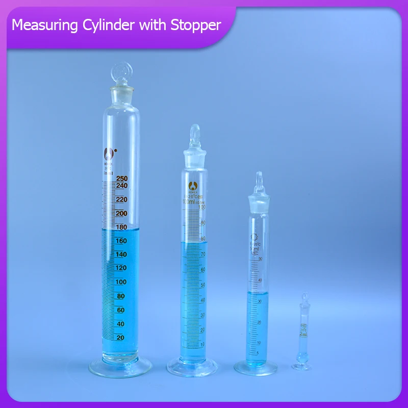 10ml/25ml/50ml/100ml Measuring Cylinder with Ground In Glass Stopper Graduation Glass Round Base Laboratory Chemistry Equipment
10ml/25ml/50ml/100ml Measuring Cylinder with Ground In Glass Stopper Graduation Glass Round Base Laboratory Chemistry Equipment