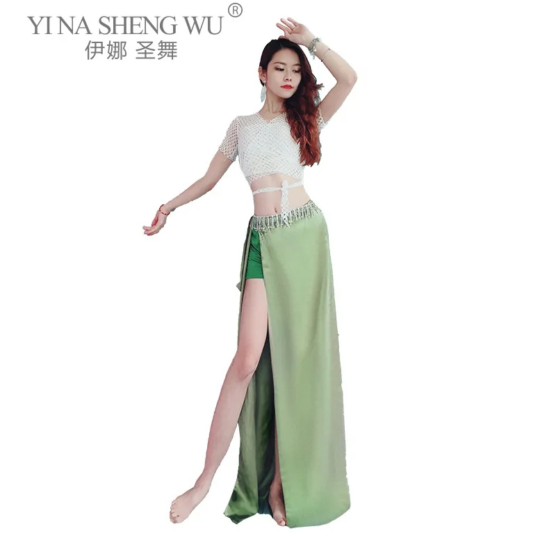 Belly Dance Short Sleeve Sexy Long Skirt Practice Clothes Women Elegant Professional Performance Bellydance Training Clothing
Belly Dance Short Sleeve Sexy Long Skirt Practice Clothes Women Elegant Professional Performance Bellydance Training Clothing