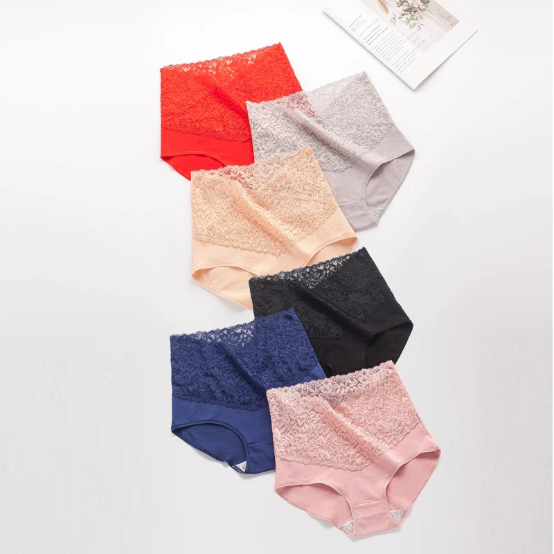 6 Pcs Cotton Woman Panties Female Lace Underwear Briefs Women's High Rise Panties Underwear New Sale Panties For Ladies BANNIROU
6 Pcs Cotton Woman Panties Female Lace Underwear Briefs Women's High Rise Panties Underwear New Sale Panties For Ladies BANNIROU