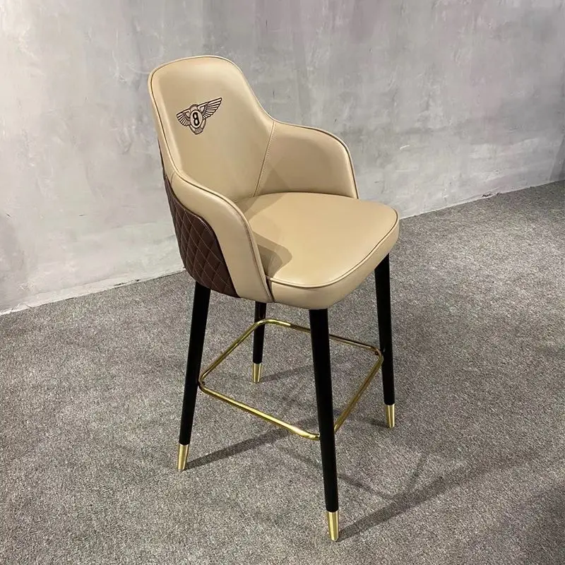 Modern popular fancy leather home bar furniture breakfast bar chair modern baroque furniture leather chair Commercial Furniture
Modern popular fancy leather home bar furniture breakfast bar chair modern baroque furniture leather chair Commercial Furniture