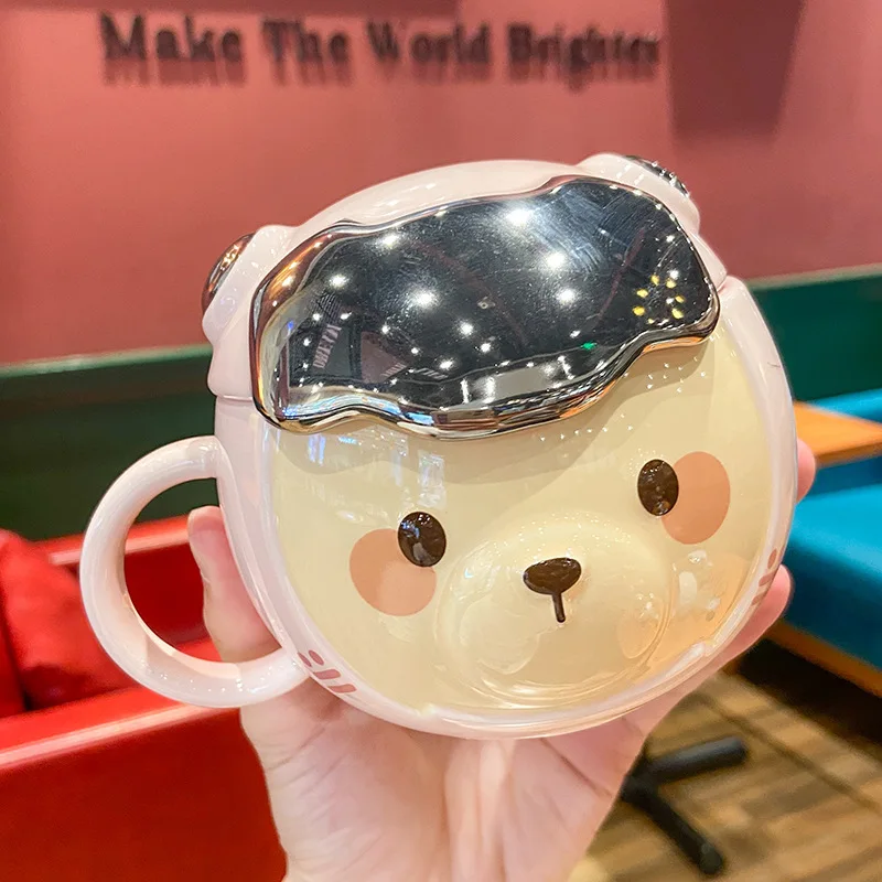 Новые керамические кофейные кружки Kawaii с астронавтом медведем, Офисная домашняя чайная чашка, чашка для завтрака, чашка для пары, персонали...
Новые керамические кофейные кружки Kawaii с астронавтом медведем, Офисная домашняя чайная чашка, чашка для завтрака, чашка для пары, персонали...