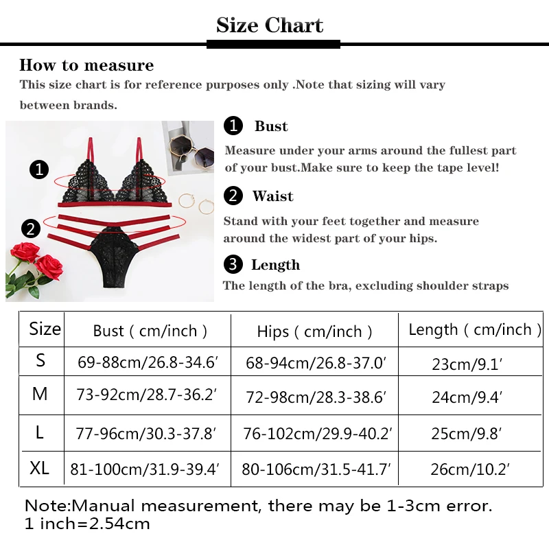 Leechee New Women Lace Bra Sets Seamless Floral Underwear transparent Backless Bandage Sexy Lingerie Black Red Bra Panty Set
Leechee New Women Lace Bra Sets Seamless Floral Underwear transparent Backless Bandage Sexy Lingerie Black Red Bra Panty Set