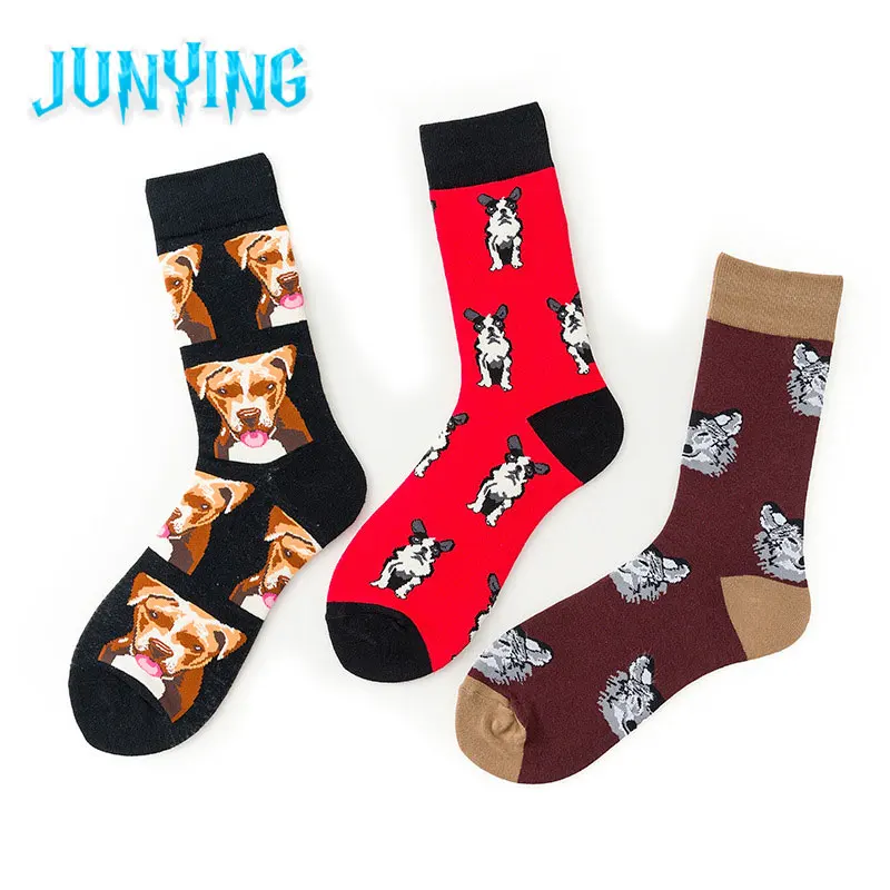 Cartoon Dog Casual Socks Fall Winter Unisex Men's Cotton Cool Jacquard Wholesale Personalized Novelty Creative Hip Hop
Cartoon Dog Casual Socks Fall Winter Unisex Men's Cotton Cool Jacquard Wholesale Personalized Novelty Creative Hip Hop