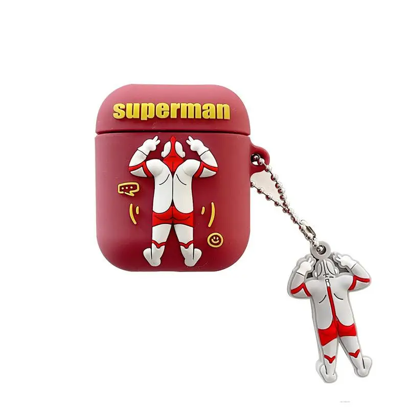 AirPods1-2 Generation Protective Cover Spoof Ultraman For Apple Personality Pro3 Generation Bluetooth Headset Soft Shell
AirPods1-2 Generation Protective Cover Spoof Ultraman For Apple Personality Pro3 Generation Bluetooth Headset Soft Shell