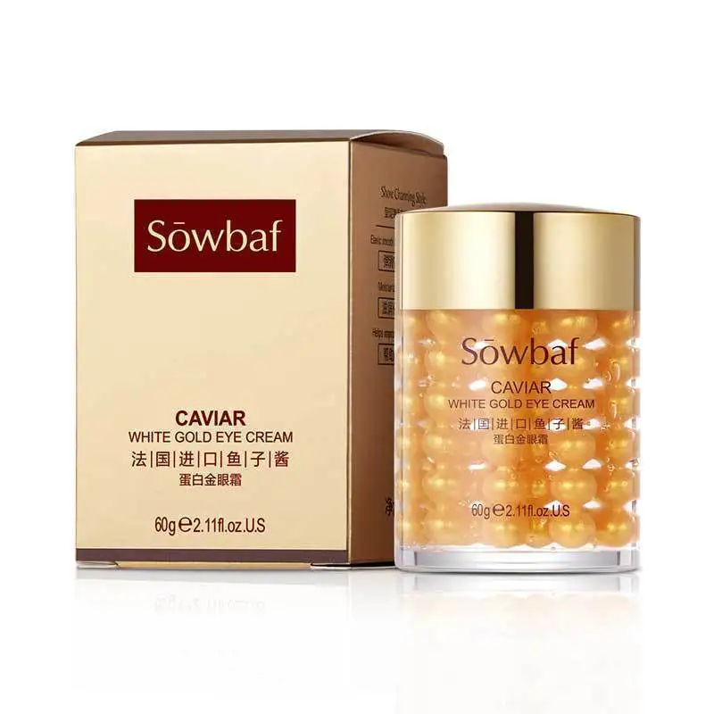 Caviar Capsule Eye Cream 60G Protein Golden Eyes Serum Moisturizing Fine Lines Repair Firming Anti-Wrinkle Skin Care Products P
Caviar Capsule Eye Cream 60G Protein Golden Eyes Serum Moisturizing Fine Lines Repair Firming Anti-Wrinkle Skin Care Products P