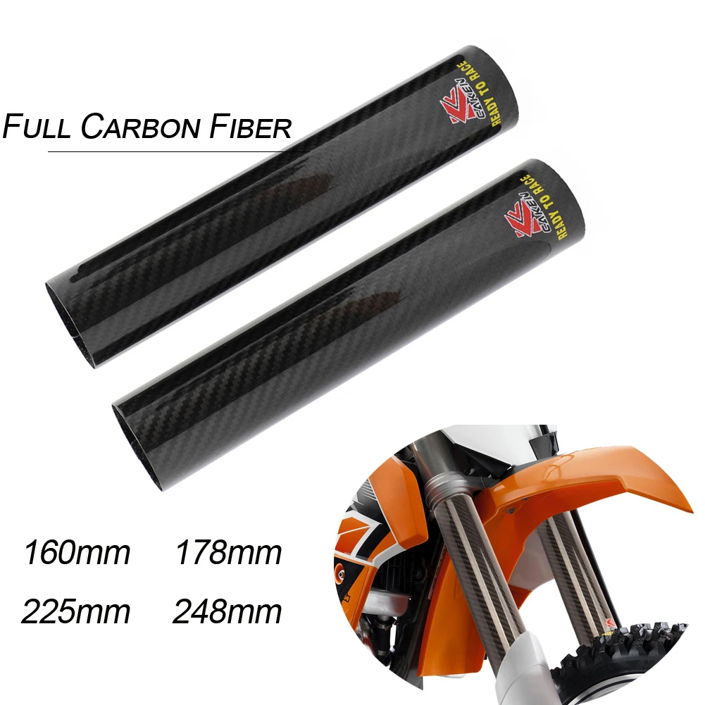 Universal Motorcycle Carbon Fiber Fork Guard For KTM Honda Yamaha Kawasaki Suzuki Husqvarna EXC SX XC XCF EXCF XCW CR DirtBike
Universal Motorcycle Carbon Fiber Fork Guard For KTM Honda Yamaha Kawasaki Suzuki Husqvarna EXC SX XC XCF EXCF XCW CR DirtBike
