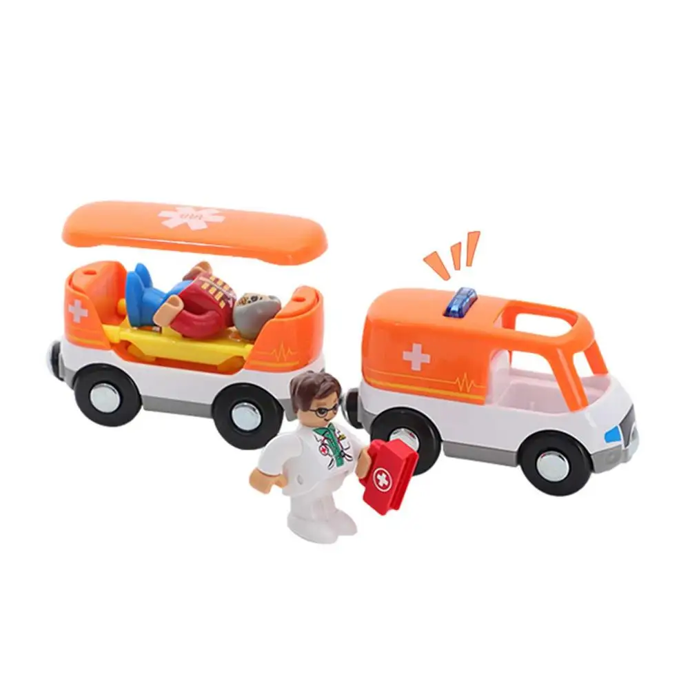 Магнитный поезд, машина скорой помощи, совместимая с Brio, деревянная дорожка, детская игрушка, развивающая Магнитная электрическая детская м...
Магнитный поезд, машина скорой помощи, совместимая с Brio, деревянная дорожка, детская игрушка, развивающая Магнитная электрическая детская м...