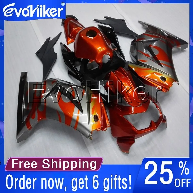 Custom motorcycle cowl for ZX250R EX250 2008 2009 2010 2011 2012 ABS fairing Injection mold orange silver+gifts
Custom motorcycle cowl for ZX250R EX250 2008 2009 2010 2011 2012 ABS fairing Injection mold orange silver+gifts
