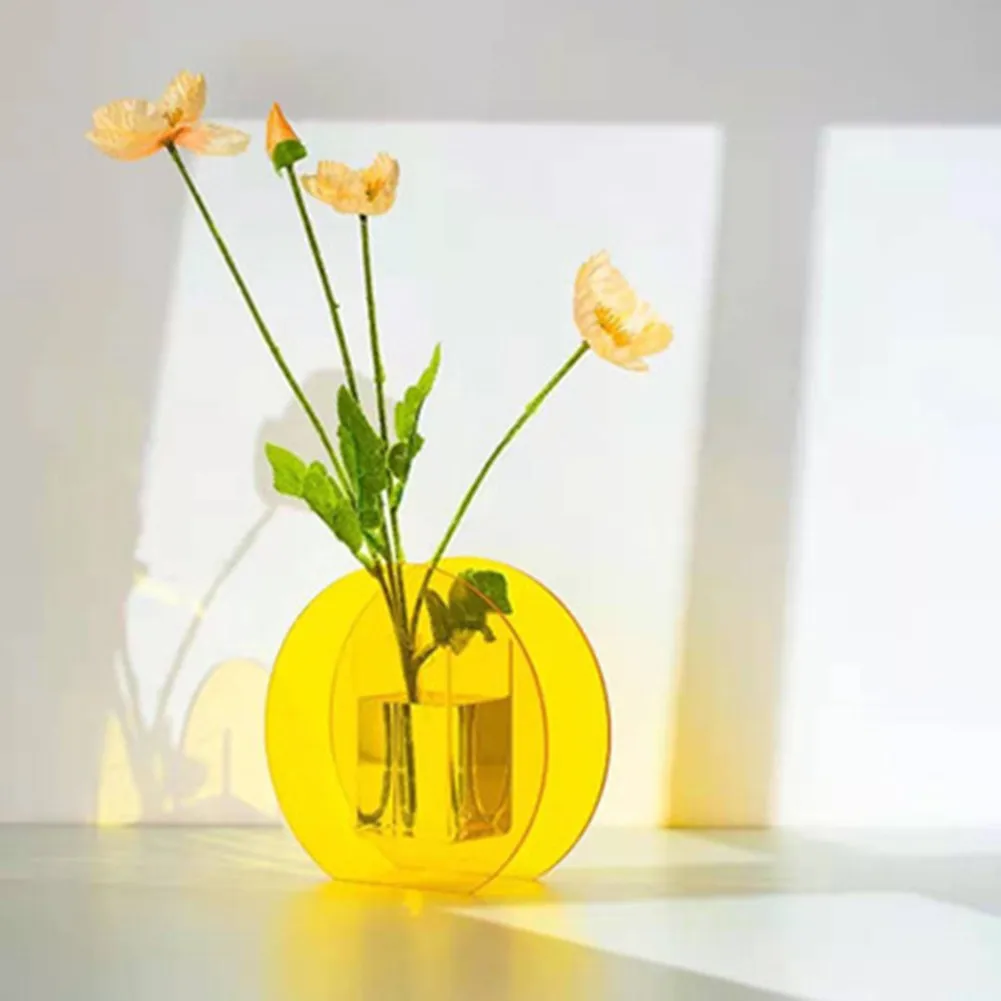 Color Acrylic Vases Nordic Floral Container Spherical Art Flower Creative Shop Design Party Home Office Decoration
Color Acrylic Vases Nordic Floral Container Spherical Art Flower Creative Shop Design Party Home Office Decoration