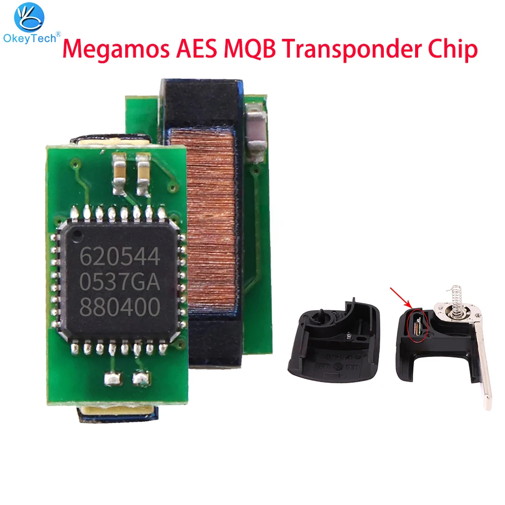 Оригинальный транспондер OkeyTech Megamos AES MQB для VW FIAT AUDI, Автомобильный Дистанционный Автомобильный ключ MQB, электронный чип
Оригинальный транспондер OkeyTech Megamos AES MQB для VW FIAT AUDI, Автомобильный Дистанционный Автомобильный ключ MQB, электронный чип