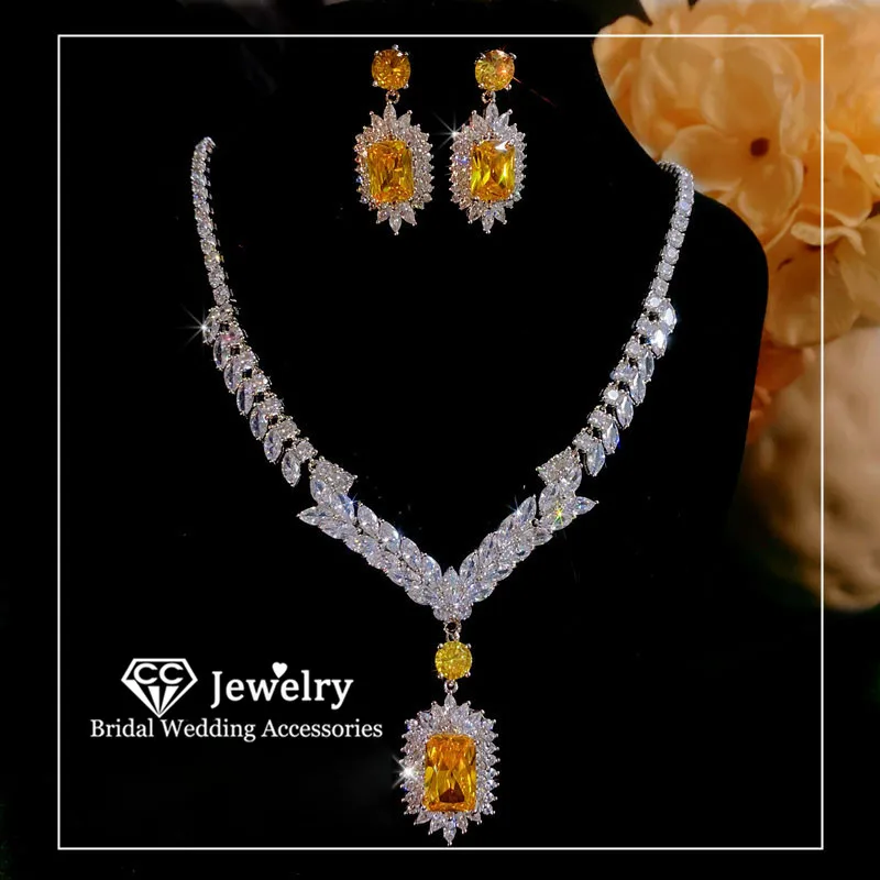 CC Jewelry Set Wedding Accessories Women Bijoux Bridal Choker Engagement Jewellery Vintage Style S925 Shining Charms Gifts s017
CC Jewelry Set Wedding Accessories Women Bijoux Bridal Choker Engagement Jewellery Vintage Style S925 Shining Charms Gifts s017