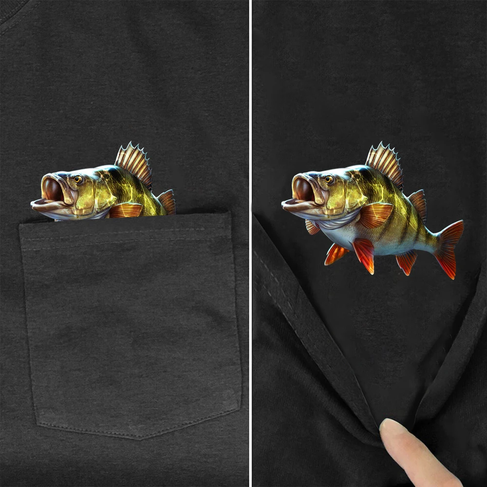 CLOOCL Bass Fishing Pocket Cotton T-Shirt Fashion 3D Printed Men Tee Shirt Summer Unisex Funny Black Pure Cotton Harajuku Tops
CLOOCL Bass Fishing Pocket Cotton T-Shirt Fashion 3D Printed Men Tee Shirt Summer Unisex Funny Black Pure Cotton Harajuku Tops