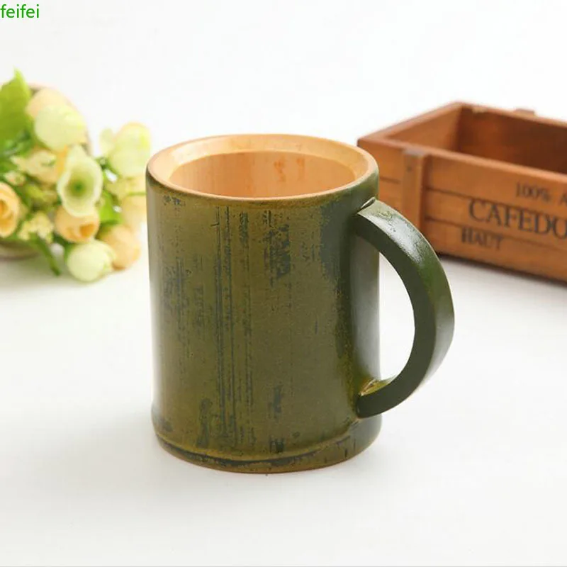 10pcs Handmade Natural Bamboo Tea Cup Japanese Style Beer Milk Cups With Handle Green Eco-friendly Travel Crafts
10pcs Handmade Natural Bamboo Tea Cup Japanese Style Beer Milk Cups With Handle Green Eco-friendly Travel Crafts