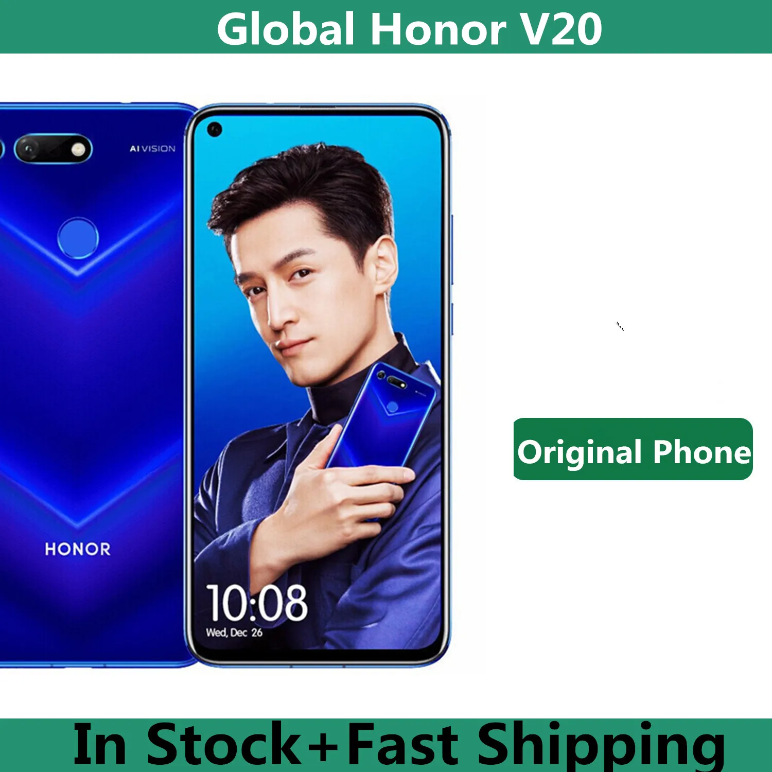 Международная версия Honor V20 View 20 PCT-L29 мобильный телефон Kirin 980 Android 9 0 6 4 "IPS ГБ ОЗУ