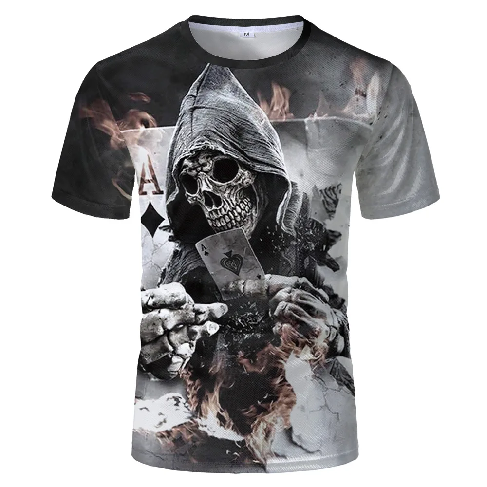 Skulls O Neck T Shirt Men Cotton Casual Short Sleeve Men's T-shirts Summer White Streetwear Harajuku Top Tees Hot Sale
Skulls O Neck T Shirt Men Cotton Casual Short Sleeve Men's T-shirts Summer White Streetwear Harajuku Top Tees Hot Sale