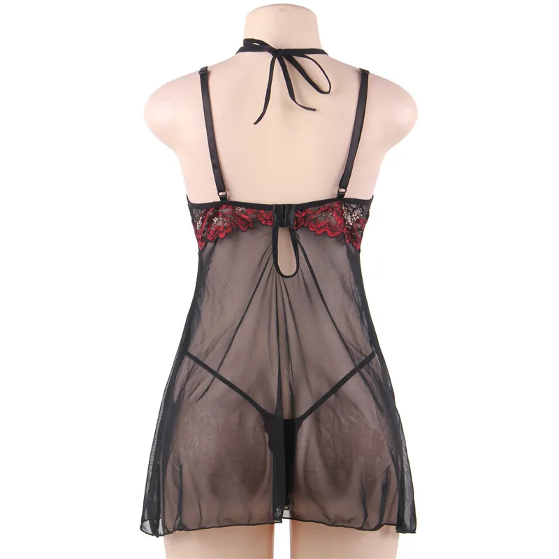 Sexy Underwear Lace Temptation Summer Mesh Sling Nightdress Sleepwear Women Sleep Dresses M-5XL
Sexy Underwear Lace Temptation Summer Mesh Sling Nightdress Sleepwear Women Sleep Dresses M-5XL