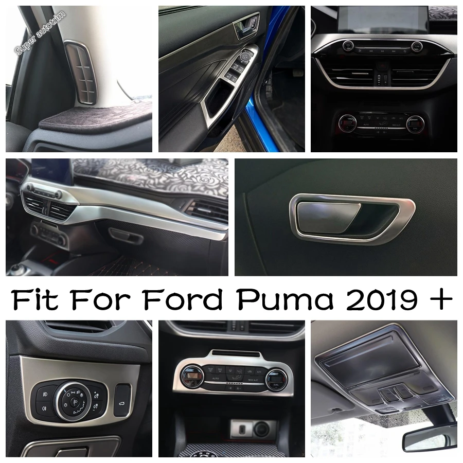 The Copilot Glove Box Handle / Head Lights Switch Button / Reading Lamp Cover Trim Silver For Ford Puma 2019 - 2021 Car Supplies
The Copilot Glove Box Handle / Head Lights Switch Button / Reading Lamp Cover Trim Silver For Ford Puma 2019 - 2021 Car Supplies