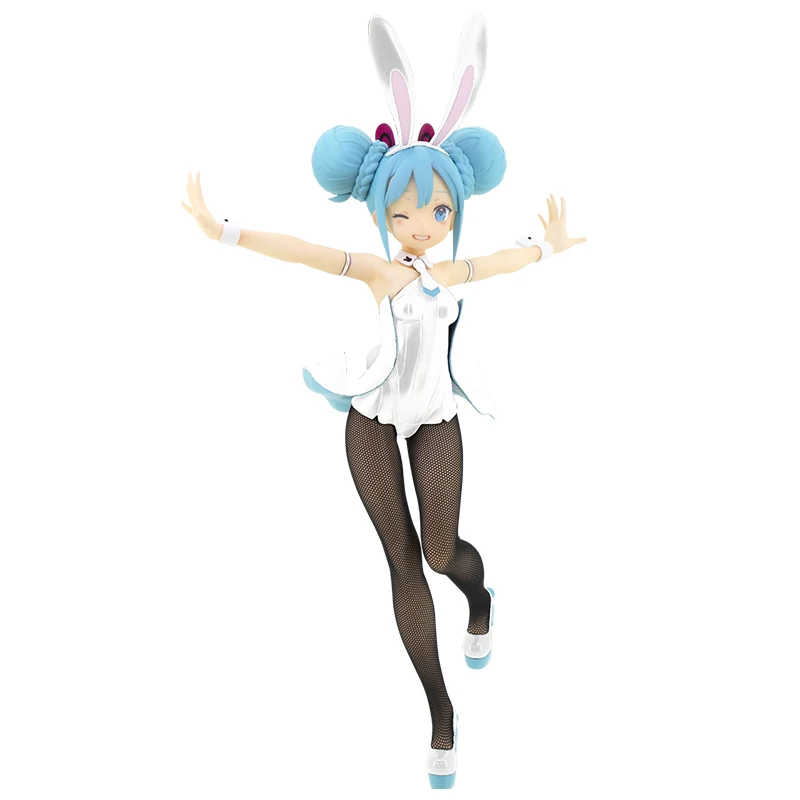 Vocaloid Hatsune Bunny Girl черная звезда красная белая аниме фигурка модель из ПВХ