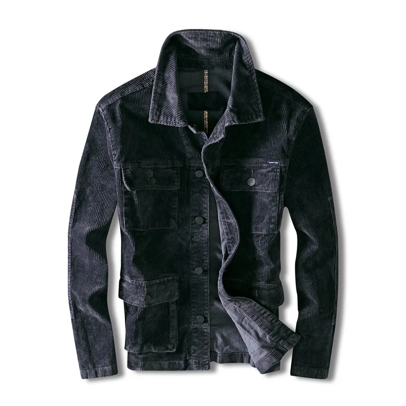 Japanese Style Corduroy Jackets Mens New Casual Slim Short Pockets Fashion Turn-Down Collar Single Breasted Vintage Coat
Japanese Style Corduroy Jackets Mens New Casual Slim Short Pockets Fashion Turn-Down Collar Single Breasted Vintage Coat