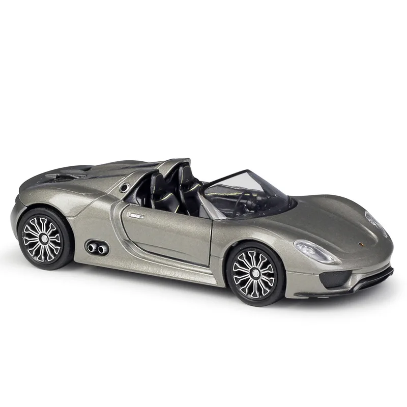 Welly 1:36 оригинальная коробка 918 Spyder концепция купе оттягивается назад машина литая