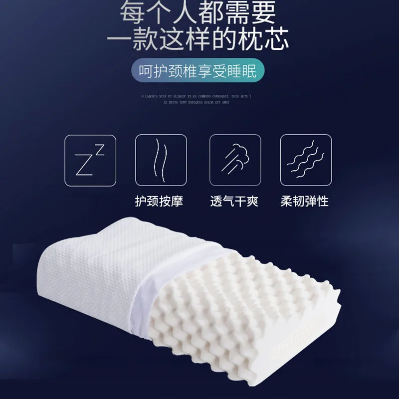 Natural Latex Pillow Rubber Memory Pillows Home Textile Bedding Neck Protection Slow Rebound Shaped Sleeping Orthopedic Pillow
Natural Latex Pillow Rubber Memory Pillows Home Textile Bedding Neck Protection Slow Rebound Shaped Sleeping Orthopedic Pillow