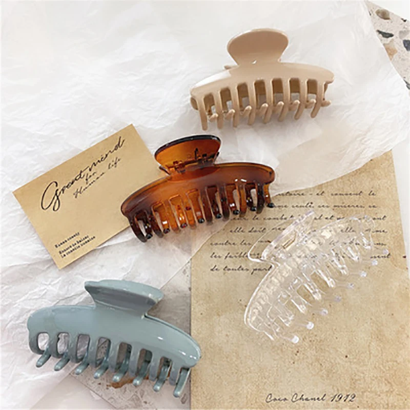 SHAUNGR Fashion Clip for Women Big Barrette Crab Hair Claws Bath Hair Claw Ponytail Clip Large Claw Clip
SHAUNGR Fashion Clip for Women Big Barrette Crab Hair Claws Bath Hair Claw Ponytail Clip Large Claw Clip
