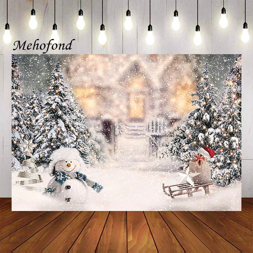 Mehofond Photography Background Winter Christmas Snowman Pine Tree Snowflake Family Kids Portrait Backdrop Photo Studio Props
Mehofond Photography Background Winter Christmas Snowman Pine Tree Snowflake Family Kids Portrait Backdrop Photo Studio Props