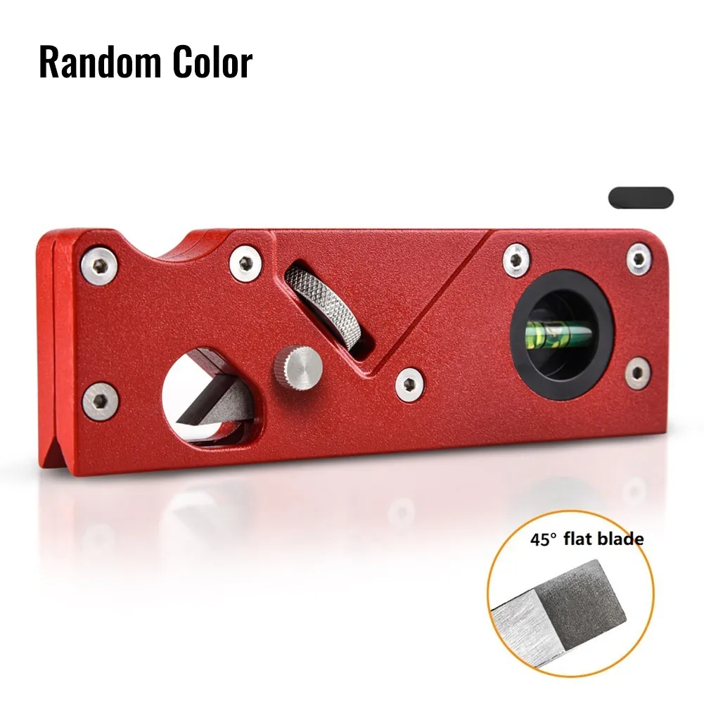 Handheld Chamfer Plane Woodworking Trimming45 Degree Bevel And Cutter Head Aluminum Alloy + ABS Plastic+ Carbon Steel Hand Tools
Handheld Chamfer Plane Woodworking Trimming45 Degree Bevel And Cutter Head Aluminum Alloy + ABS Plastic+ Carbon Steel Hand Tools