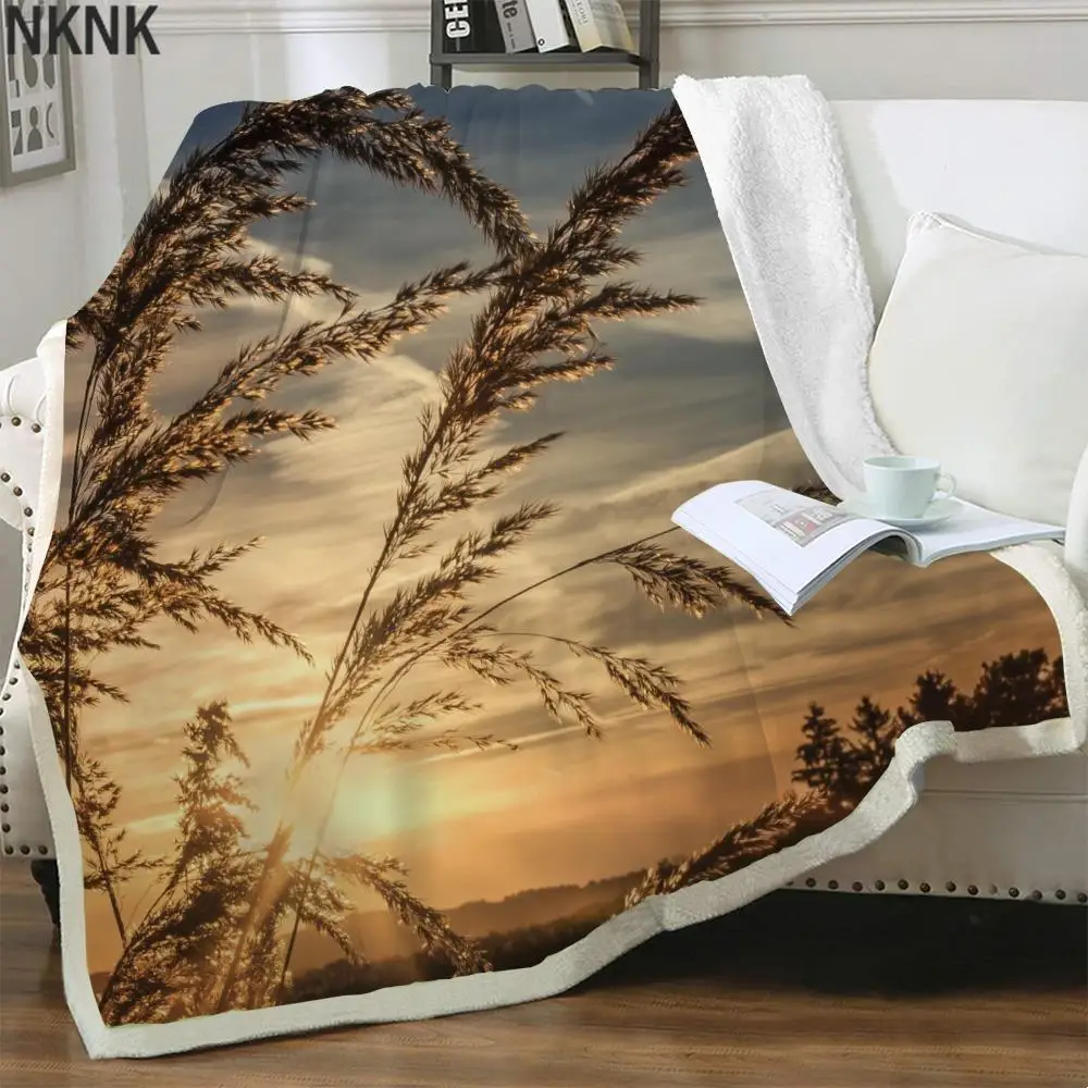 NKNK Beauty Blanket Sunset Bedding Throw Plant Plush Throw Blanket Landscape Thin Quilt Sherpa Blanket New Vintage Pattern
NKNK Beauty Blanket Sunset Bedding Throw Plant Plush Throw Blanket Landscape Thin Quilt Sherpa Blanket New Vintage Pattern