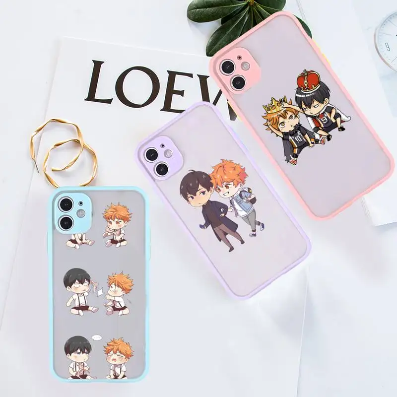 Volleyball anime cute Haikyuu Phone Case purple matte transparent For iPhone 7 8 x xs xr 11 12 13 pro plus max mini Clear Funda
Volleyball anime cute Haikyuu Phone Case purple matte transparent For iPhone 7 8 x xs xr 11 12 13 pro plus max mini Clear Funda