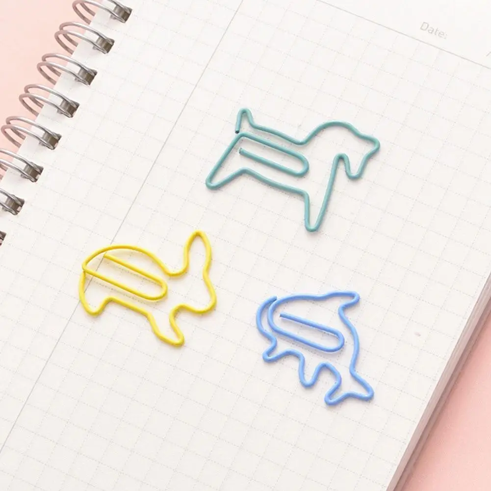 Bookmark Clips 12Pcs Animal Paper Clips Planner Memo Metal Material for Book Stationery School Office Supplies Stationery
Bookmark Clips 12Pcs Animal Paper Clips Planner Memo Metal Material for Book Stationery School Office Supplies Stationery