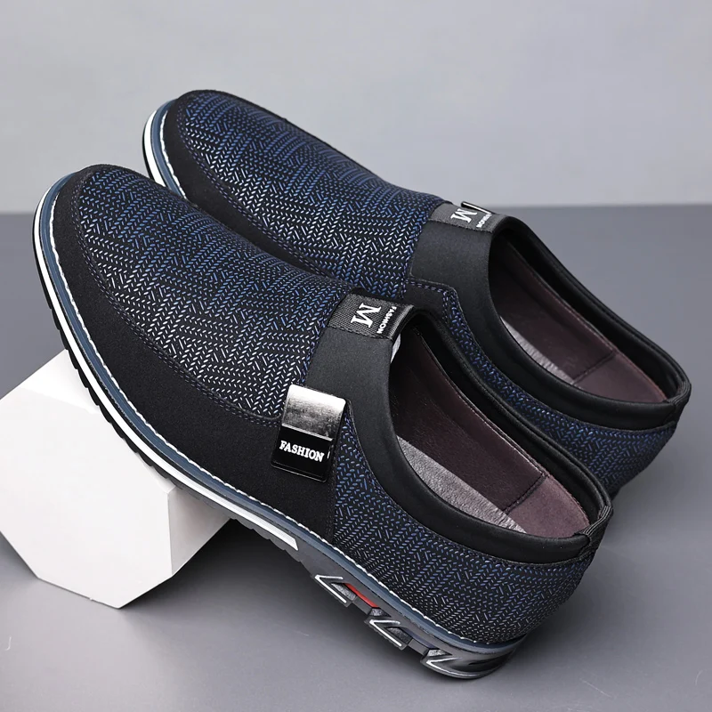 Men Casual Shoes High Quality Elastic Band Fashion Design Solid Tenacity Comfortable Men's Black Shoes Big Sizes mens sneakers
Men Casual Shoes High Quality Elastic Band Fashion Design Solid Tenacity Comfortable Men's Black Shoes Big Sizes mens sneakers