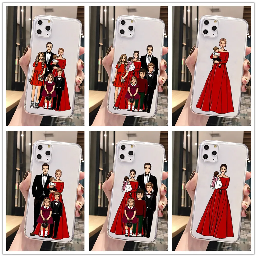 Fashion Baby Mom Girl TPU Transparente soft silicone phone case For iPhone11 11Pro Max X XR XS Max 8 8Plus 7 7Plus 6s 6Plus SE
Fashion Baby Mom Girl TPU Transparente soft silicone phone case For iPhone11 11Pro Max X XR XS Max 8 8Plus 7 7Plus 6s 6Plus SE