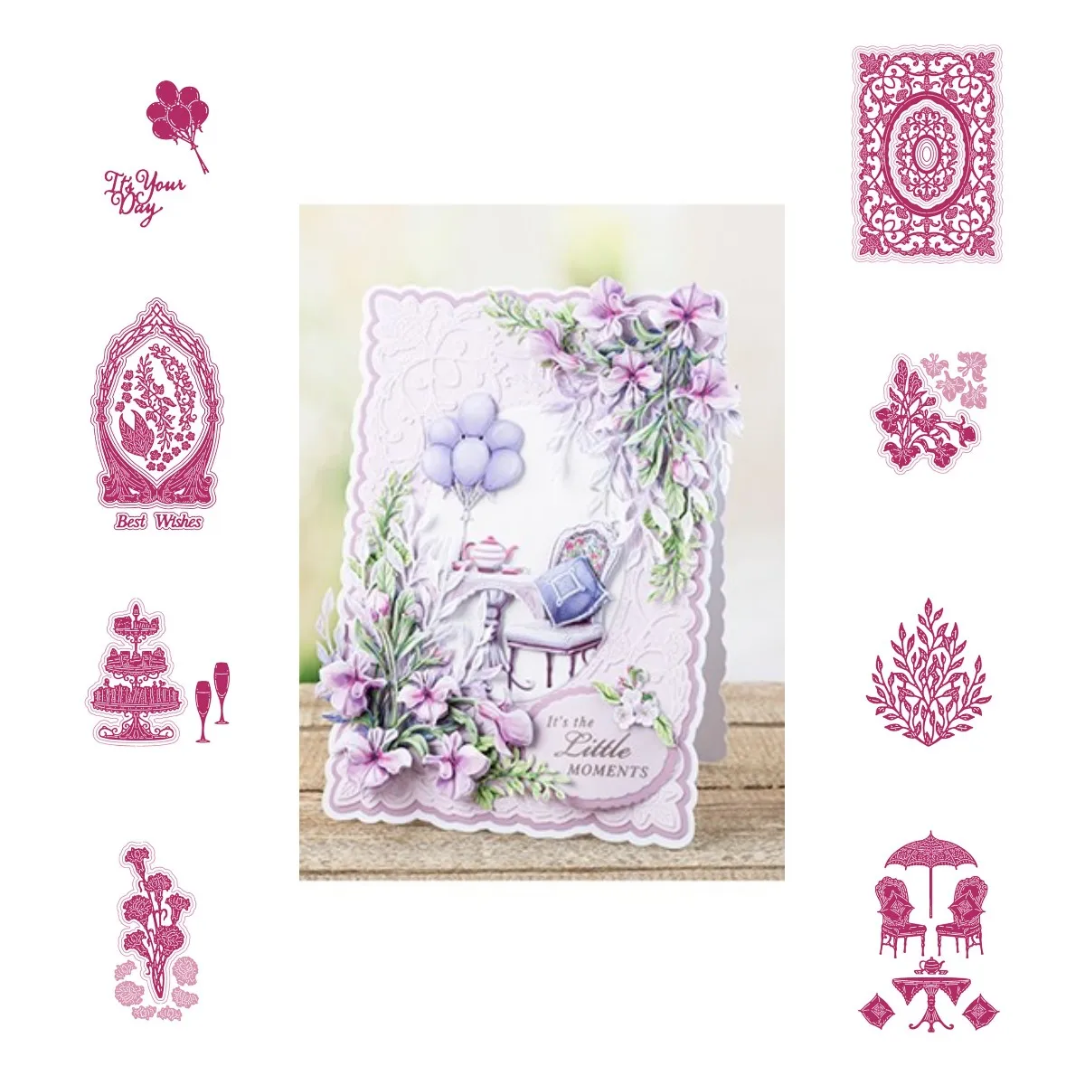 New for 2021 Arrive Afternoon Tea Table Flower Metal Cutting Die Scrapbook Embossed Paper Card Album Craft Template Cut Handmake
New for 2021 Arrive Afternoon Tea Table Flower Metal Cutting Die Scrapbook Embossed Paper Card Album Craft Template Cut Handmake