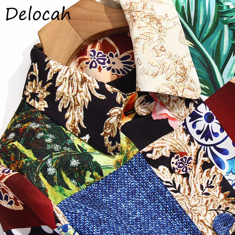 Delocah Autumn Women Fashion DesignerTrench Coats Long Sleeve Sashes Floral Print Elegant Bodycon Ladies Thin Coats Outerwear 
Delocah Autumn Women Fashion DesignerTrench Coats Long Sleeve Sashes Floral Print Elegant Bodycon Ladies Thin Coats Outerwear