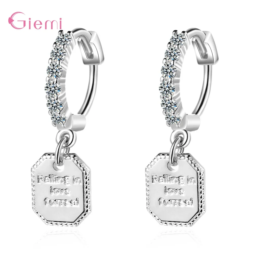 Простые креативные серьги с подвеской в виде влюбленной бирки AAA прозрачные стразы из фианита 925 пробы Серьги серебристого цвета; Бижутерия
Простые креативные серьги с подвеской в виде влюбленной бирки AAA прозрачные стразы из фианита 925 пробы Серьги серебристого цвета; Бижутерия